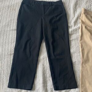 Old Navy High-Rise Black Pixie Pants